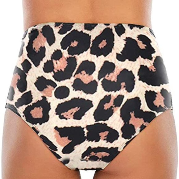 SOUQFONE High Waist Ruffled Flounce Top Ruched Bottom Swimsuit NEW WITH … - Picture 11 of 16